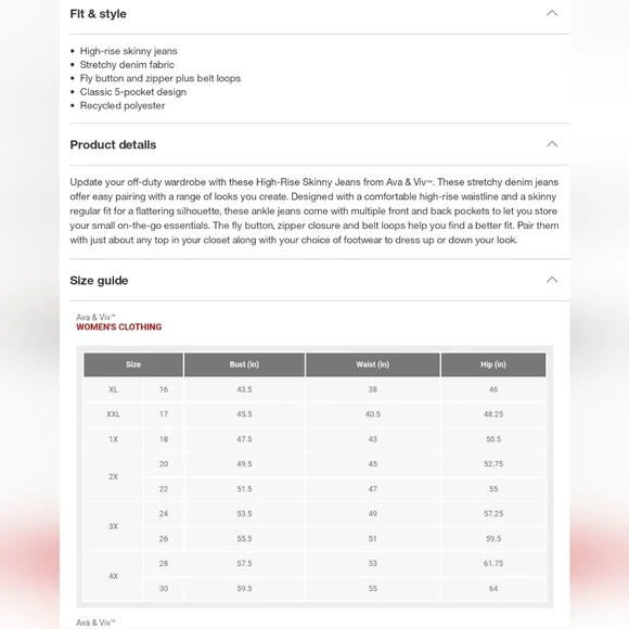 Womens Skinny Jeans Size 26 Medium Wash #341 - Picture 7 of 9